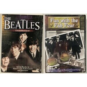 The Beatles Unauthorized & Fun With the Fab Four (DVD Set) [SEALED/NEW]